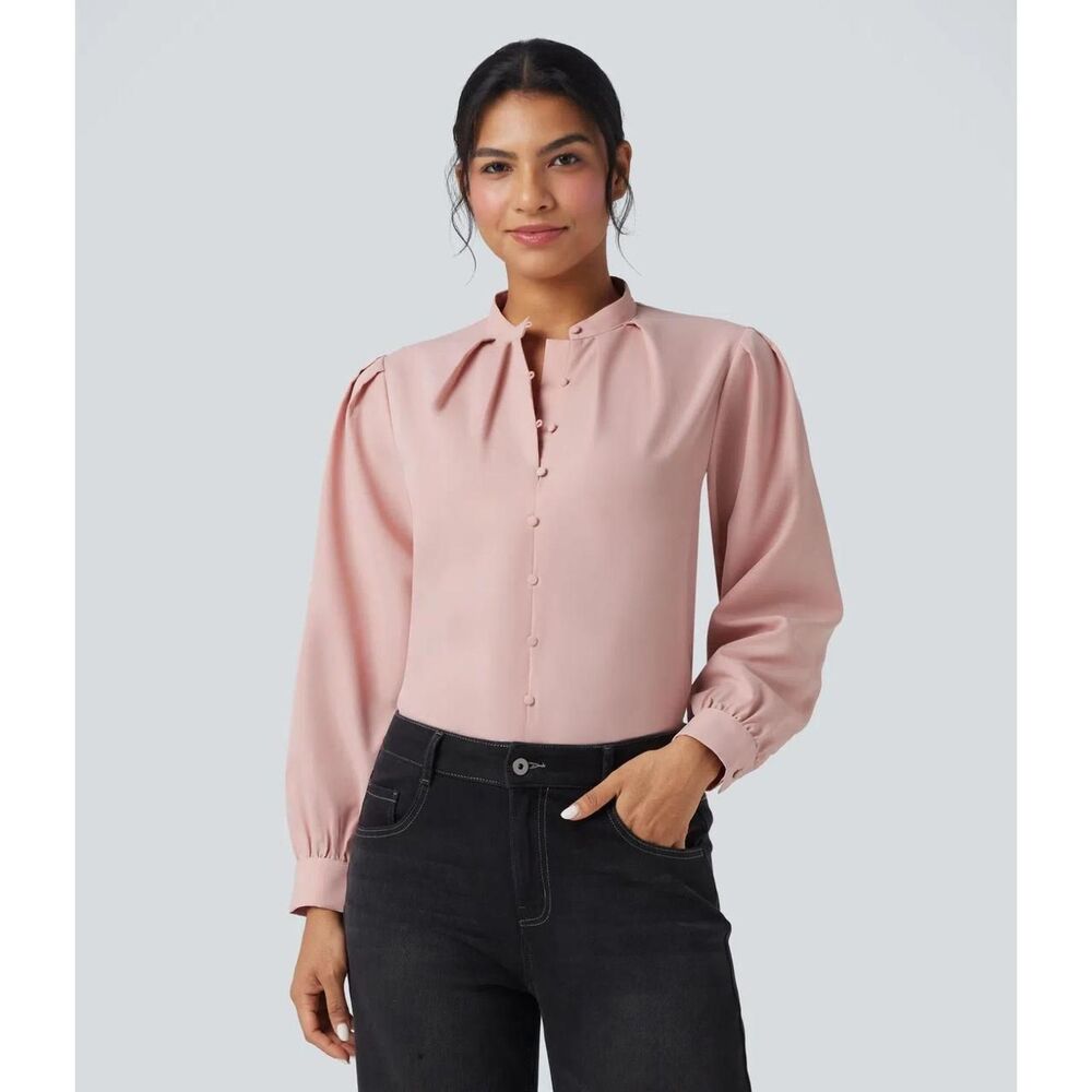 Halara Women's Pink Blouse